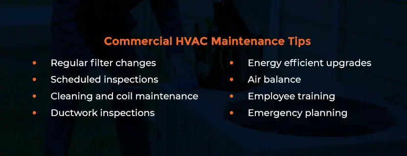 Commercial HVAC Maintenance Tips